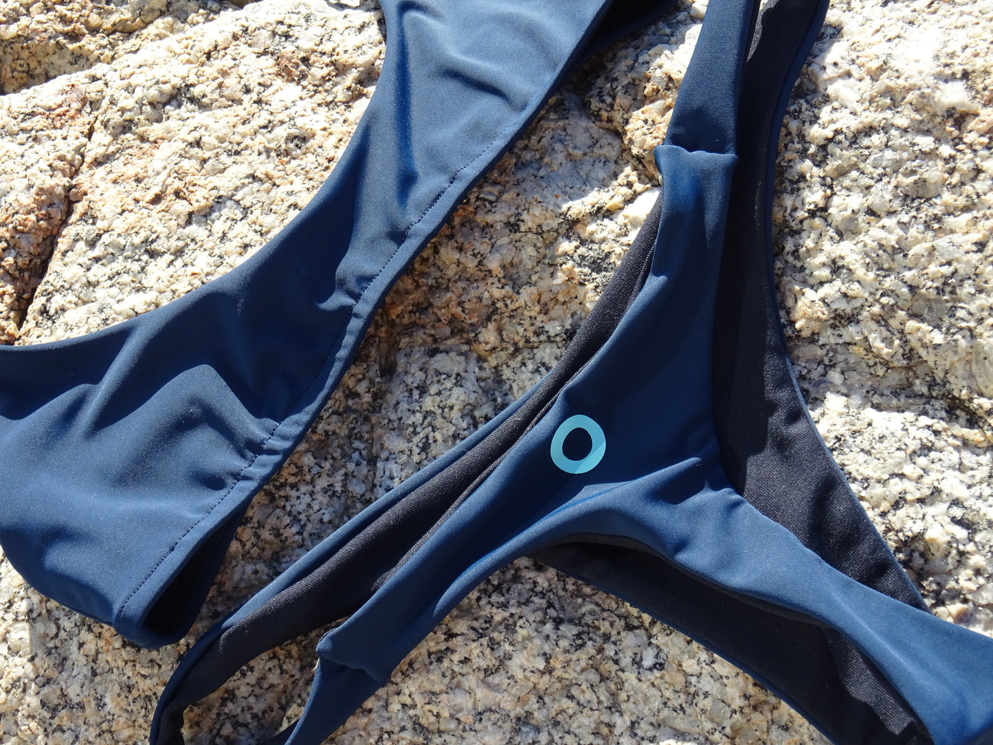 DEEP BLUE BIKINI - TANGA BOTTOM
